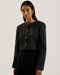 ASTELIA-Outerwear-Cropped Brushed Wool Jacket- Ted Baker Romania